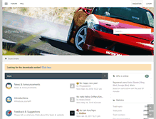 Tablet Screenshot of driftmods.net
